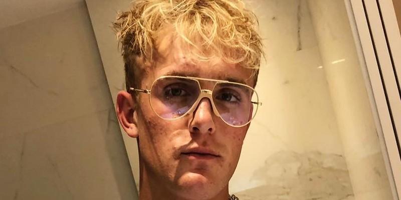 Jake Paul Wearing Glasses While Taking Mirror Selfie