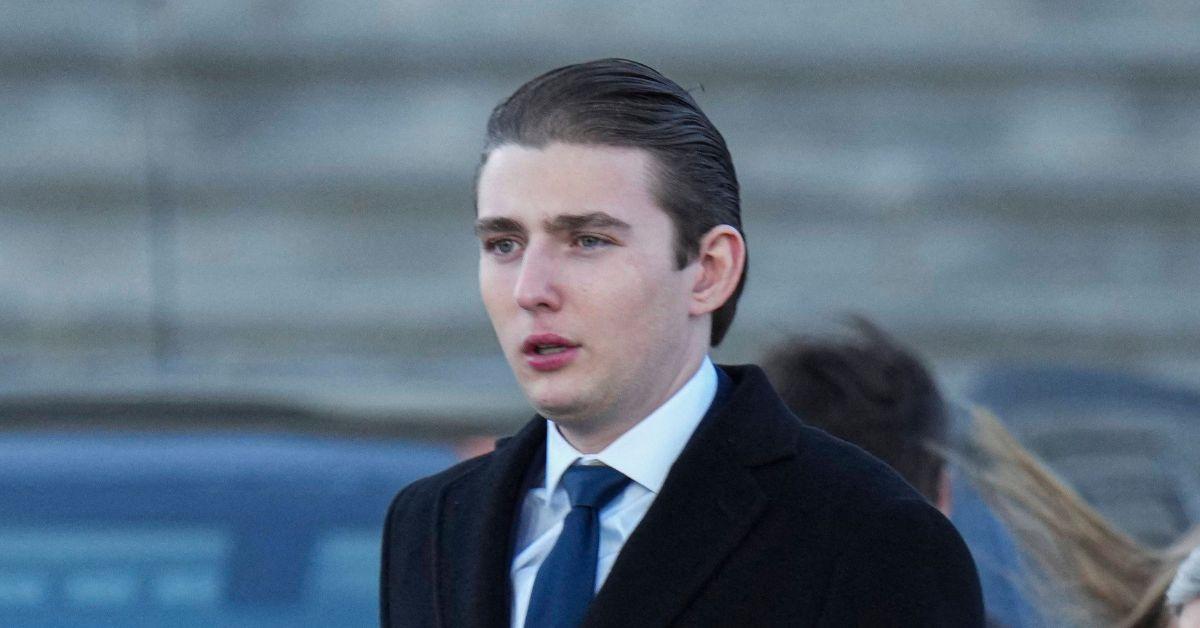 image of Barron Trump is currently a sophomore at New York University's Washington, D.C., campus.