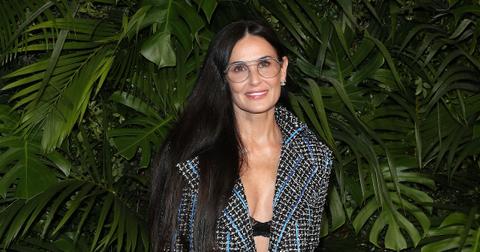 demi moore unrecognizable surprise catwalk kim jones fendi fashion show paris fashion week