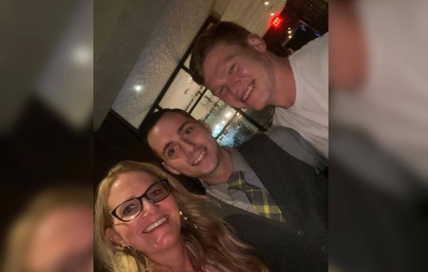 Christine Brown Splurges On Dinner Out With Janelle's Son Hunter