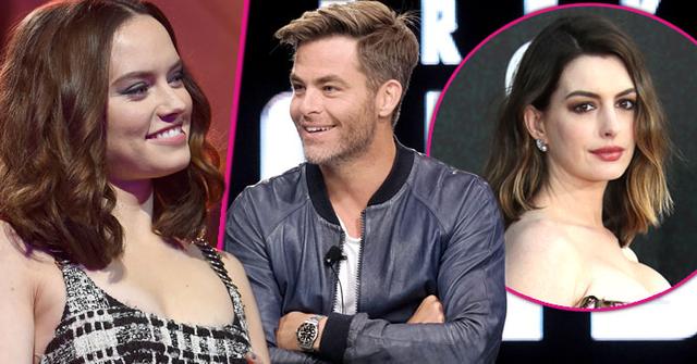 star trek chris pine flirting star wars daisy ridley