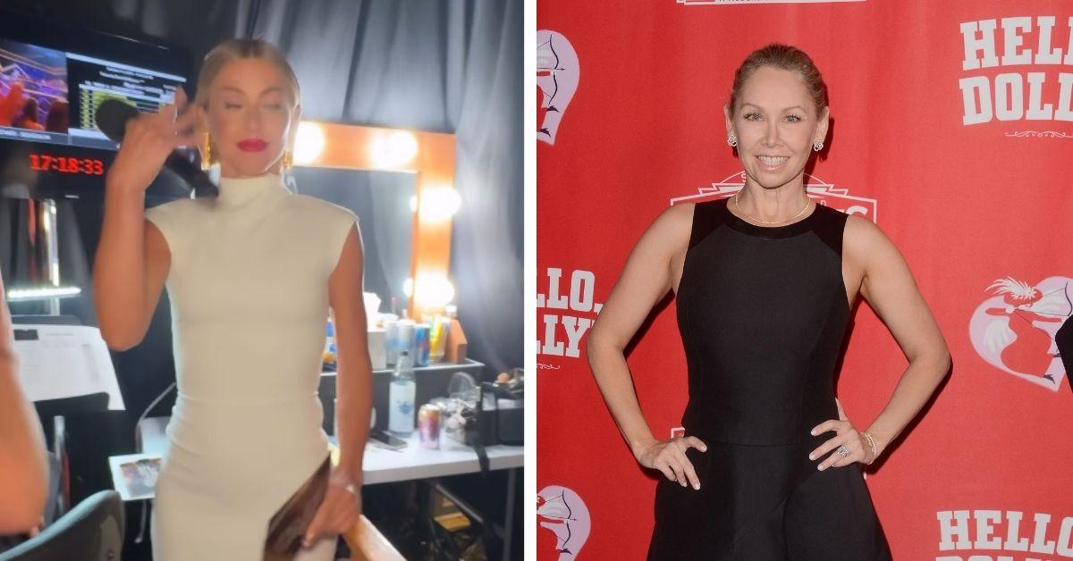 image of Kym Johnson returned to 'DWTS' as a guest judge on October 14. 