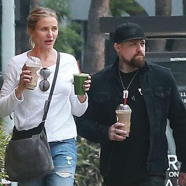 Cameron Diaz and Benji Madden