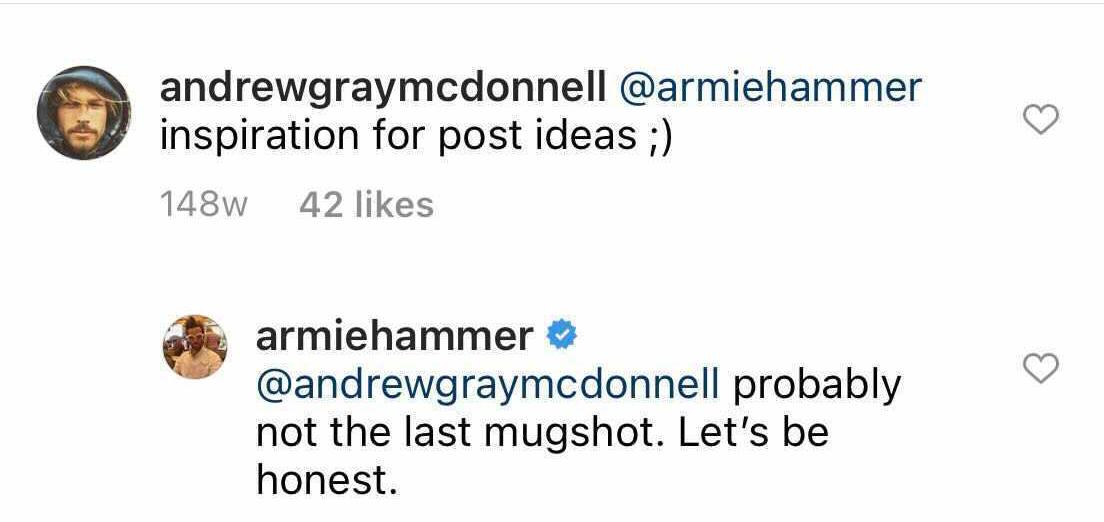 Armie Hammer Was Previously Arrested For Drugs In 2011; See His Mugshot