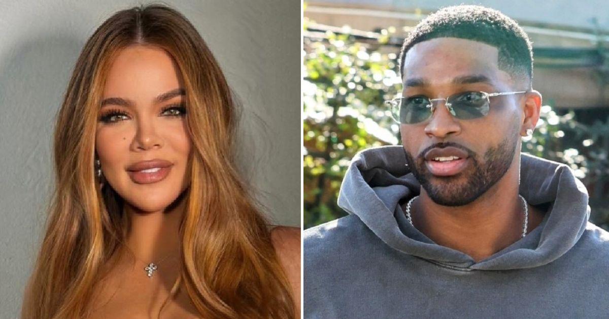 Composite photo of Khloé Kardashian and Tristan Thompson.