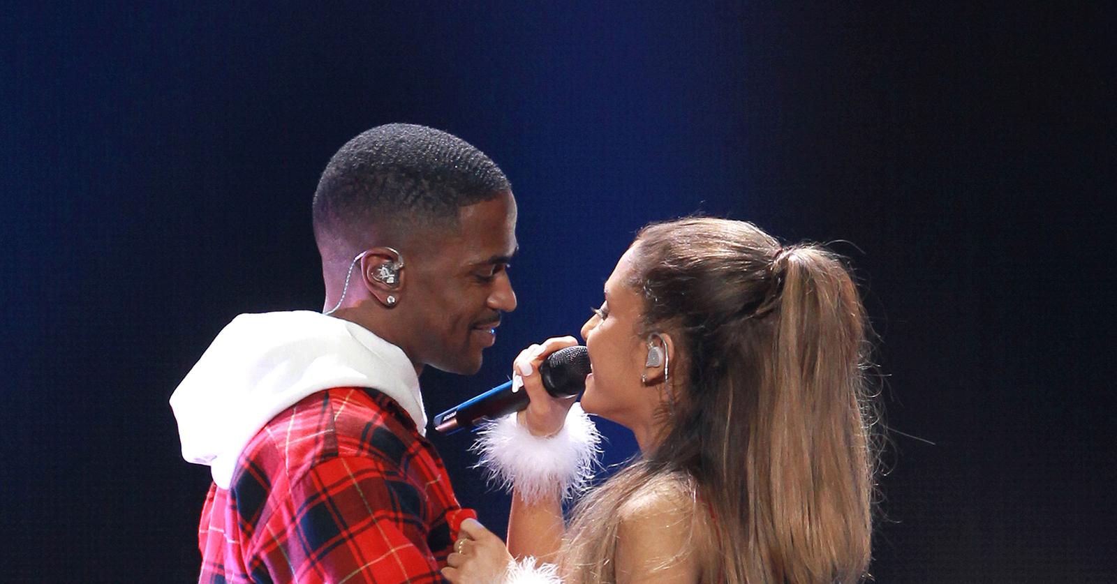 Ariana Grande And Big Sean Pack On The Pda At Jingle Ball