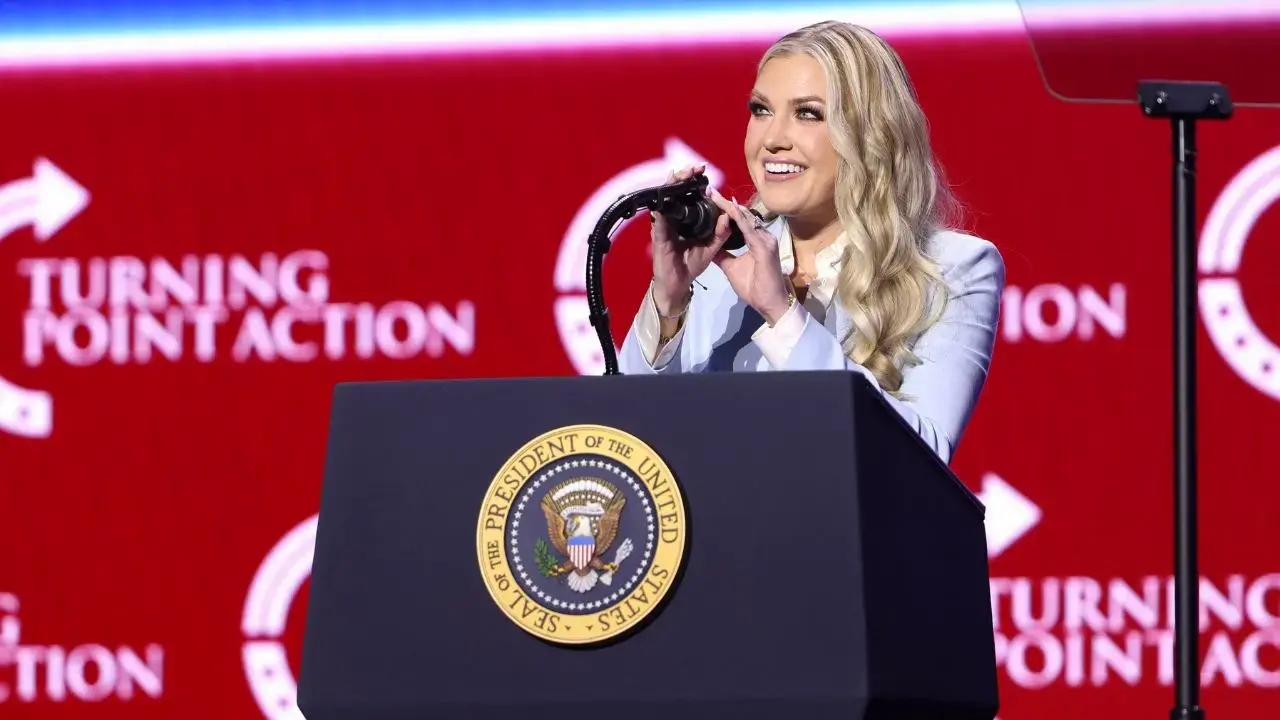 Image of The Turning Point USA CEO said her proposed role was the 'Bible-banging Christian girl who doesn't party.'