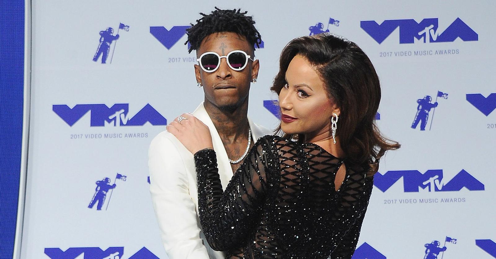 Did Amber Rose Propose To Boyfriend 21 Savage?