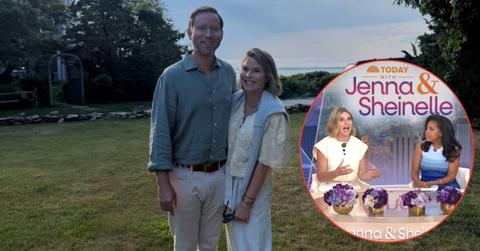 Split photo of Jenna Bush Hager and Henry Hager