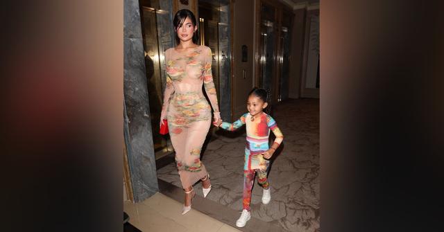 kylie jenner criticized dressing daughter stormi designer clothes
