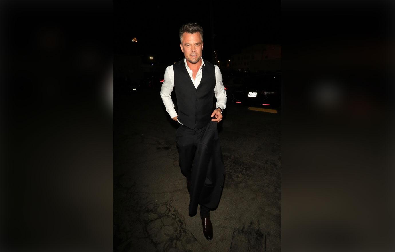 Josh Duhamel looking sharp outside Avalon in Hollywood