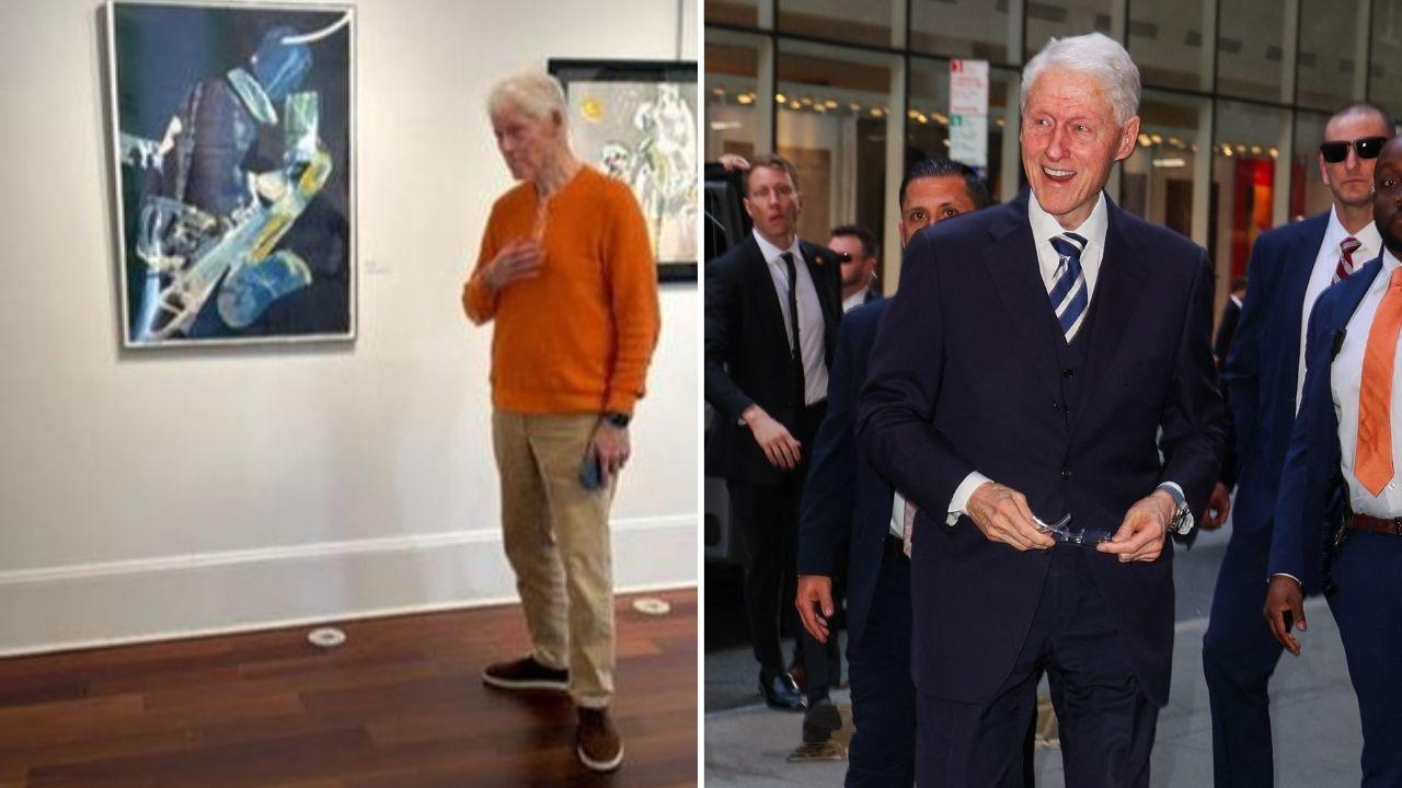 image of Clinton has looked notably older in recent years.