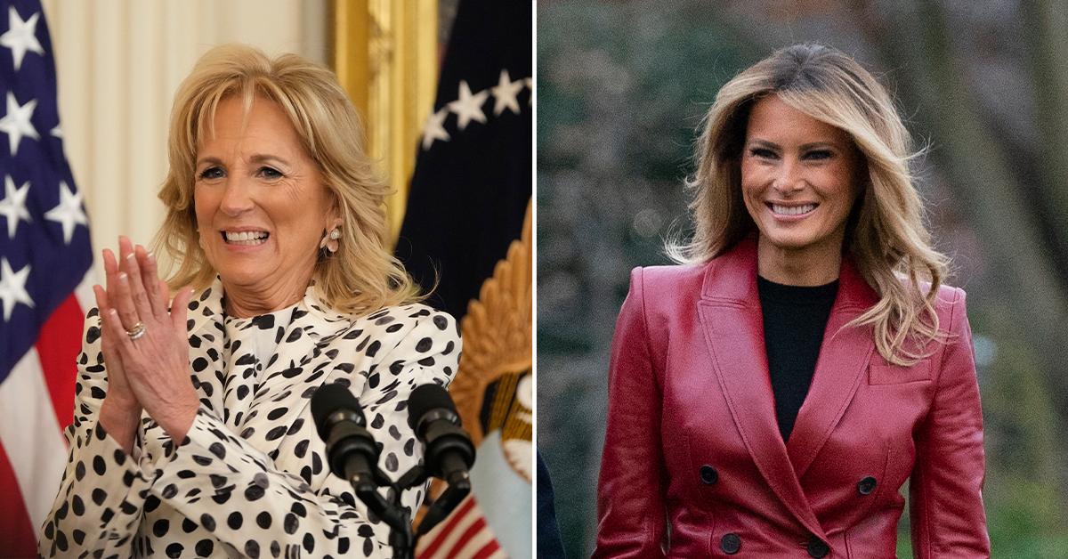 jill biden melania trump similarities differences flotus vs flotus pp