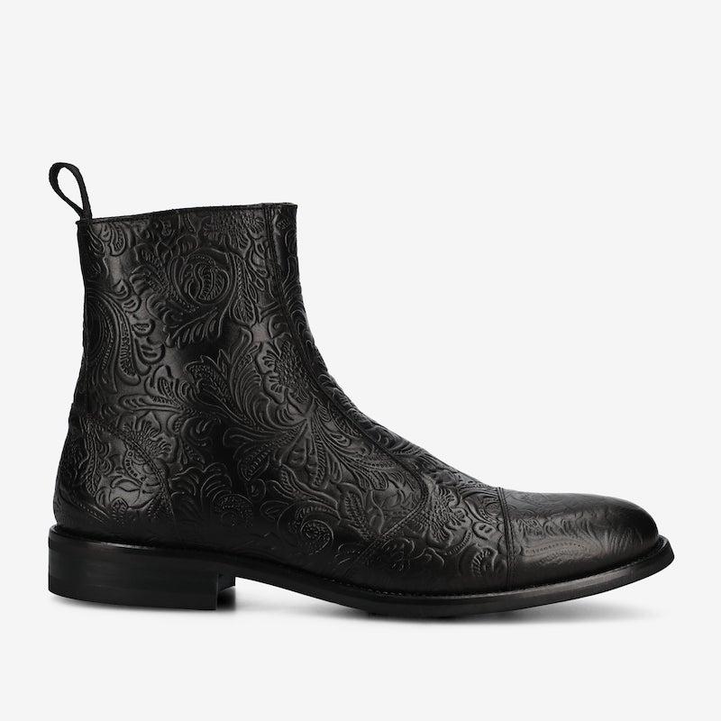 taftthe lewis boot in noir viejo