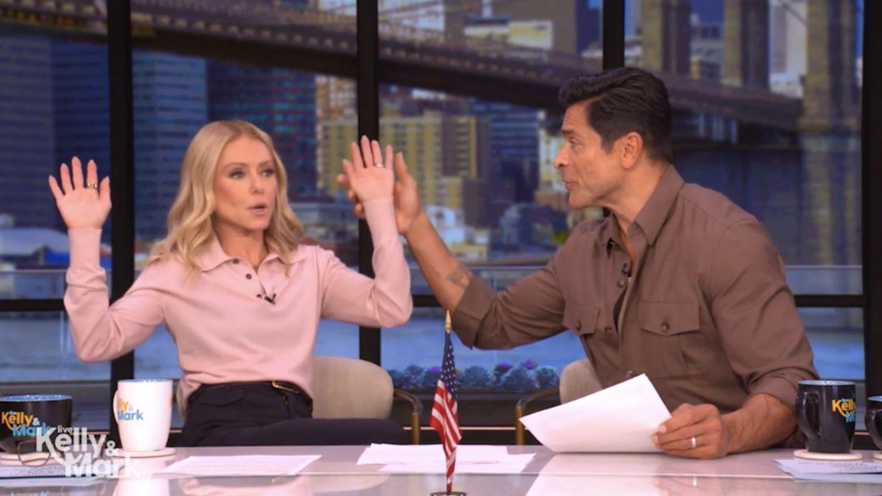 Image of Kelly Ripa claimed she should be given the urn.
