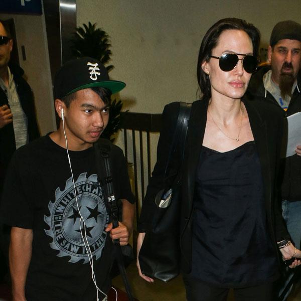 Brad pitt angelina jolie kids day out splash