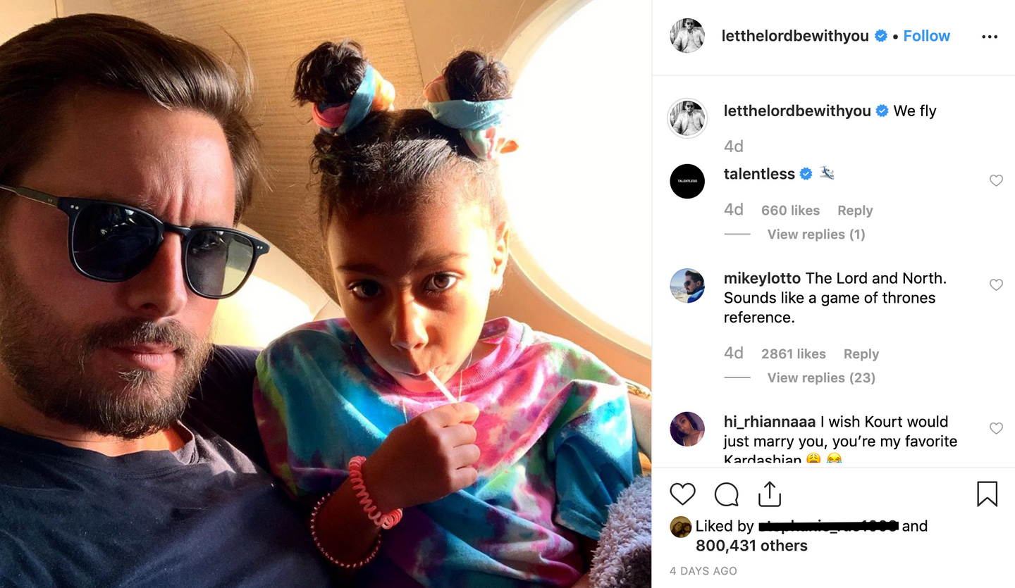 Kourtney Kardashian Shares Cute Pic Of Penelope & North In Costa Rica