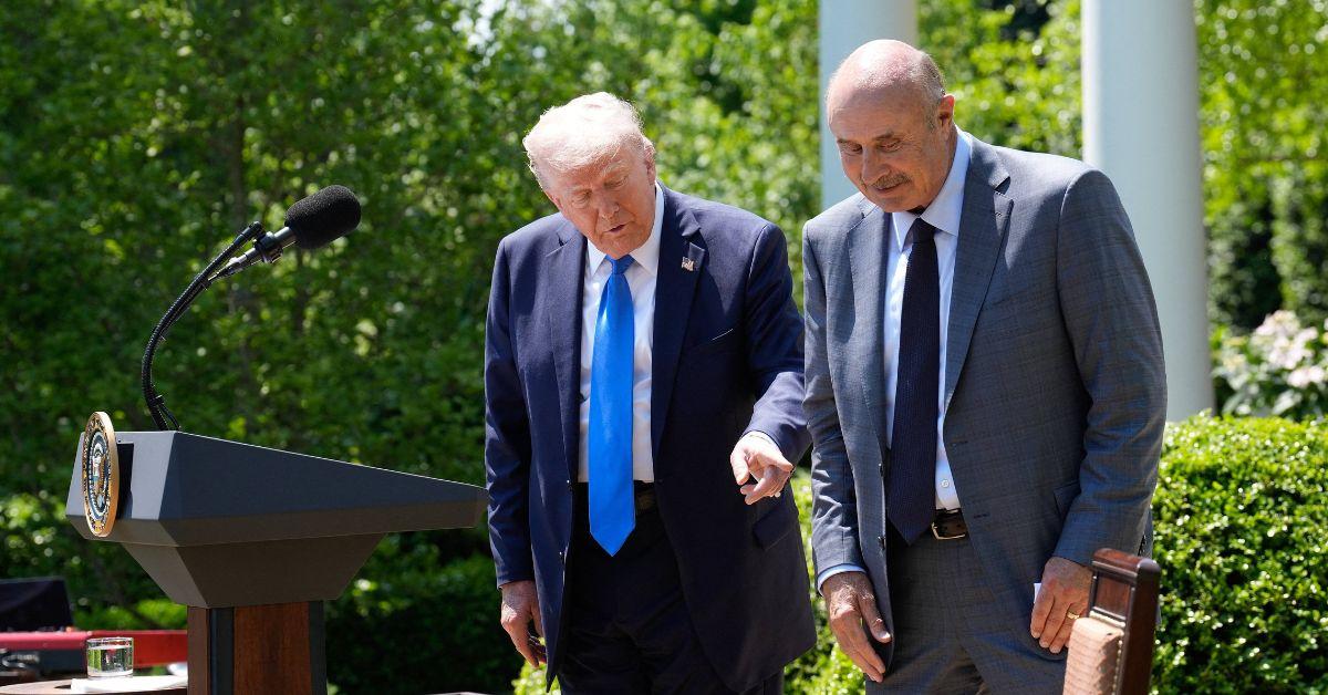 dr phils speech donald trump national day of prayer slam imposter president