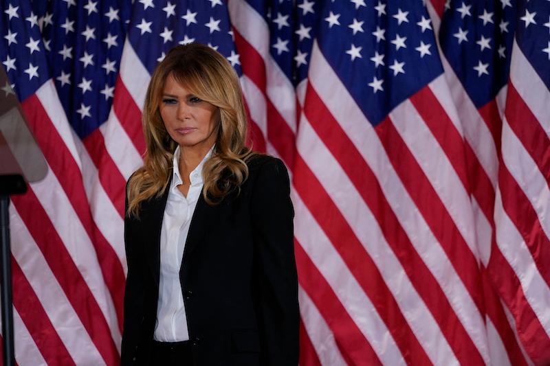 melania trump not going dc trump election