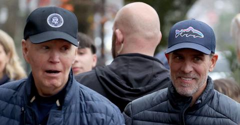 Photo of Joe Biden and hunter Biden.