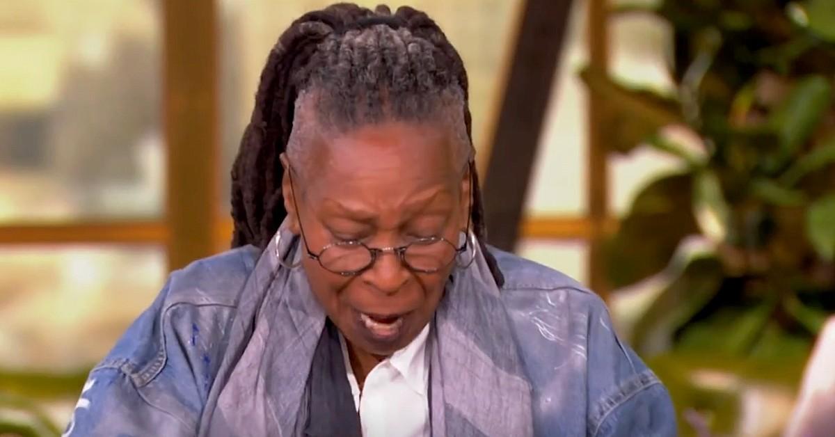 whoopi goldberg takes tumble the view