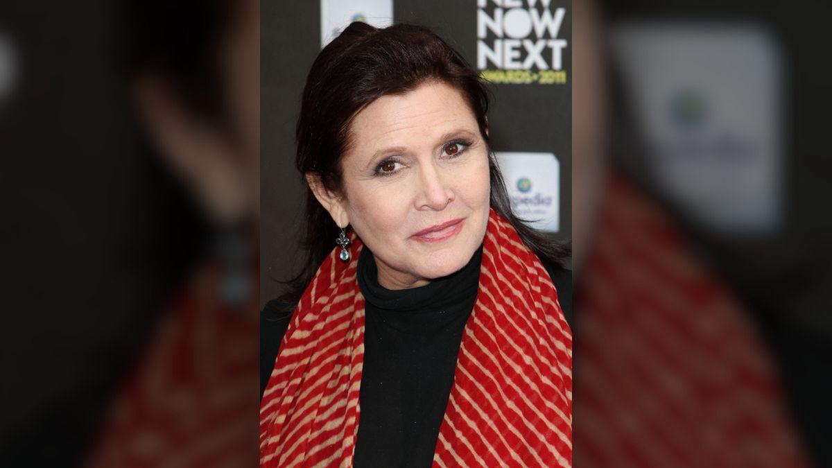 Image of Carrie Fisher wrote her memoir, 'Wishful Drinking.'