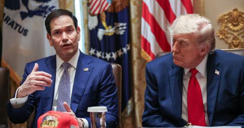 Photo of Marco Rubio and Donald Trump