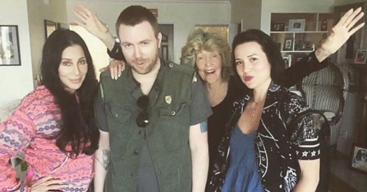 Photo of Cher, Elijah Blue Allman, Georgia Holt and Marieangela King