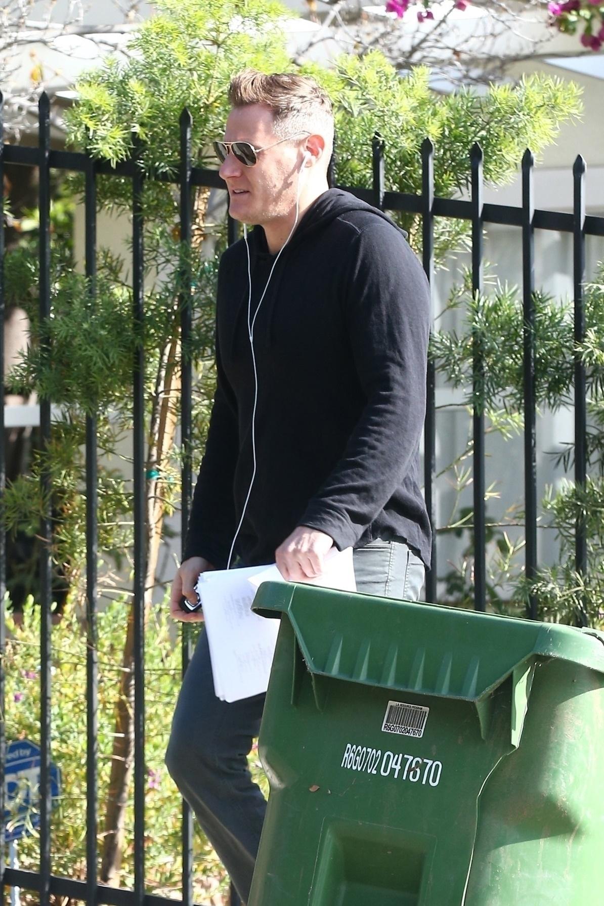 *EXCLUSIVE* Meghan Markle&#8217;s ex husband Trevor Engelson heads to the office