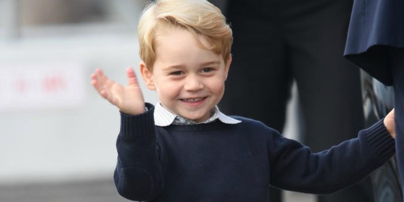 Prince george birthday fifth portrait photo