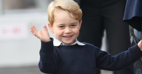 Prince george birthday fifth portrait photo