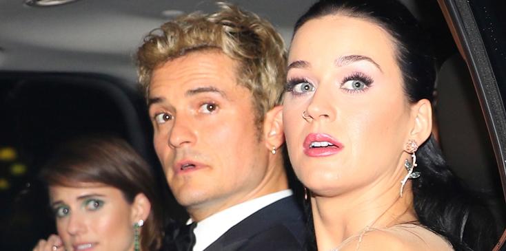 *EXCLUSIVE* Katy Perry and Orlando Bloom going strong at the UNICEF Snowflake Ball