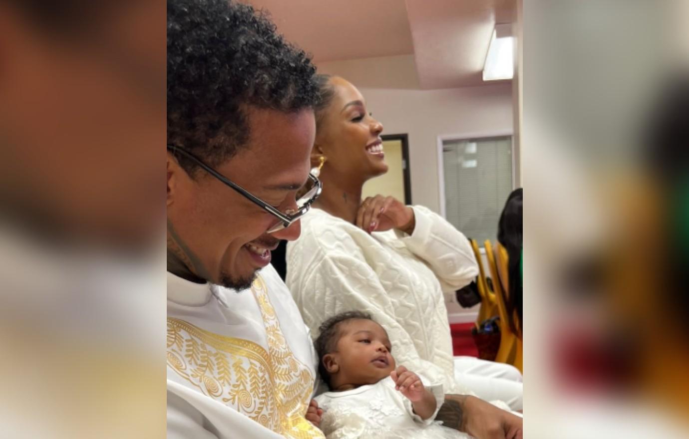 nick cannon lanisha cole baby dedication onyx