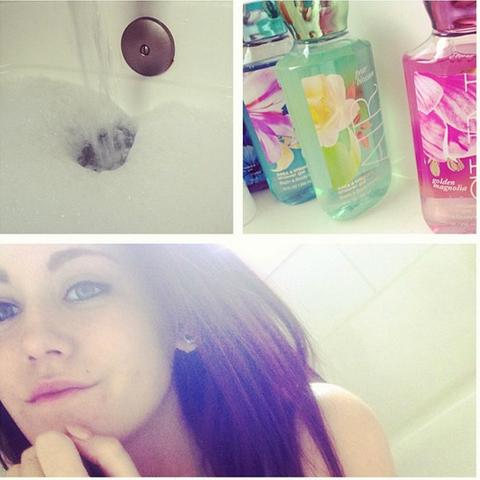 13 Naked Selfies of Teen Mom 2's Jenelle Evans in the Bath