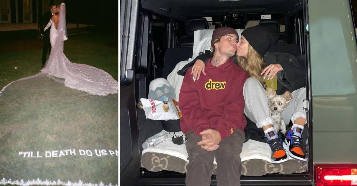 Photos of Hailey Bieber and Justin Bieber