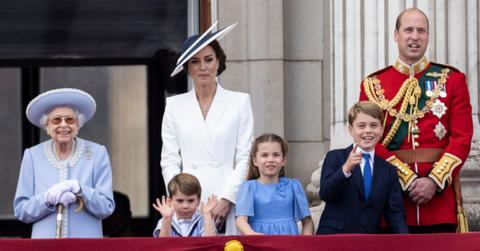 royal family photo queen elizabeth great grandchildren birthday
