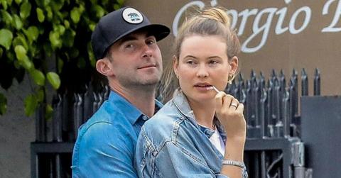 Adam Levine Wife Behati Prinsloo PDA Photos Long