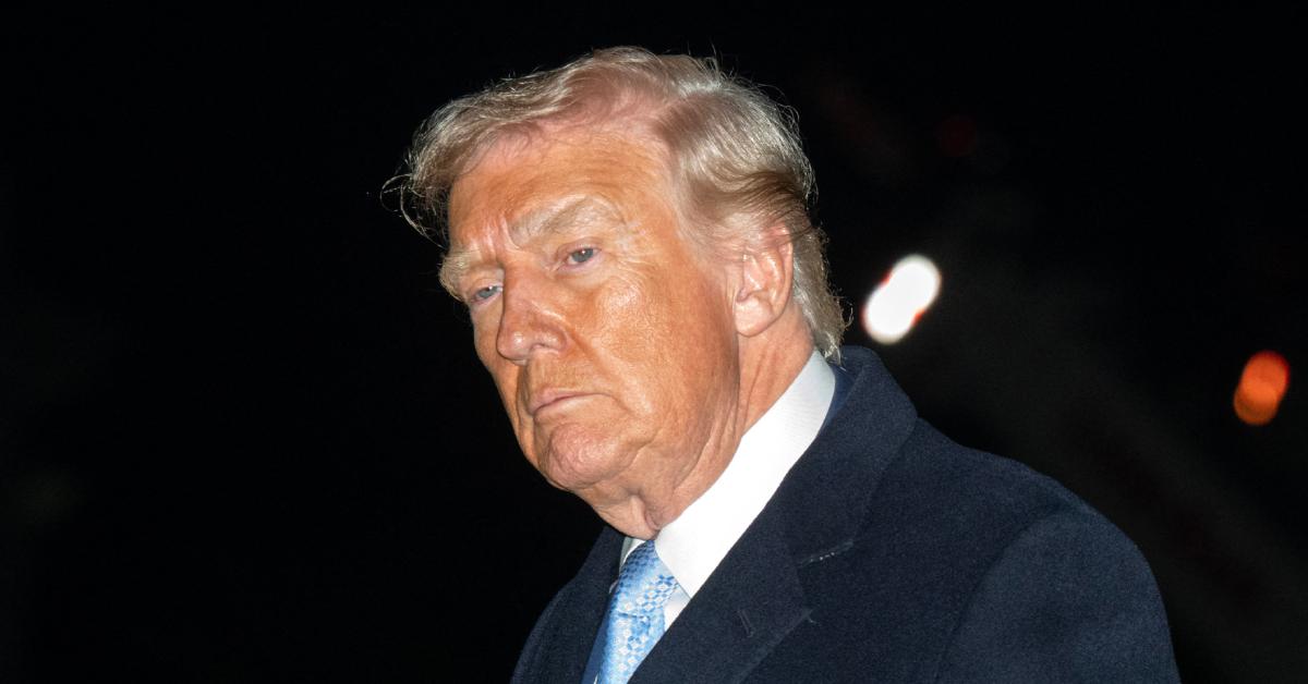 Image of Donald Trump vehemently denied involvement in Jeffrey Epstein's crimes.