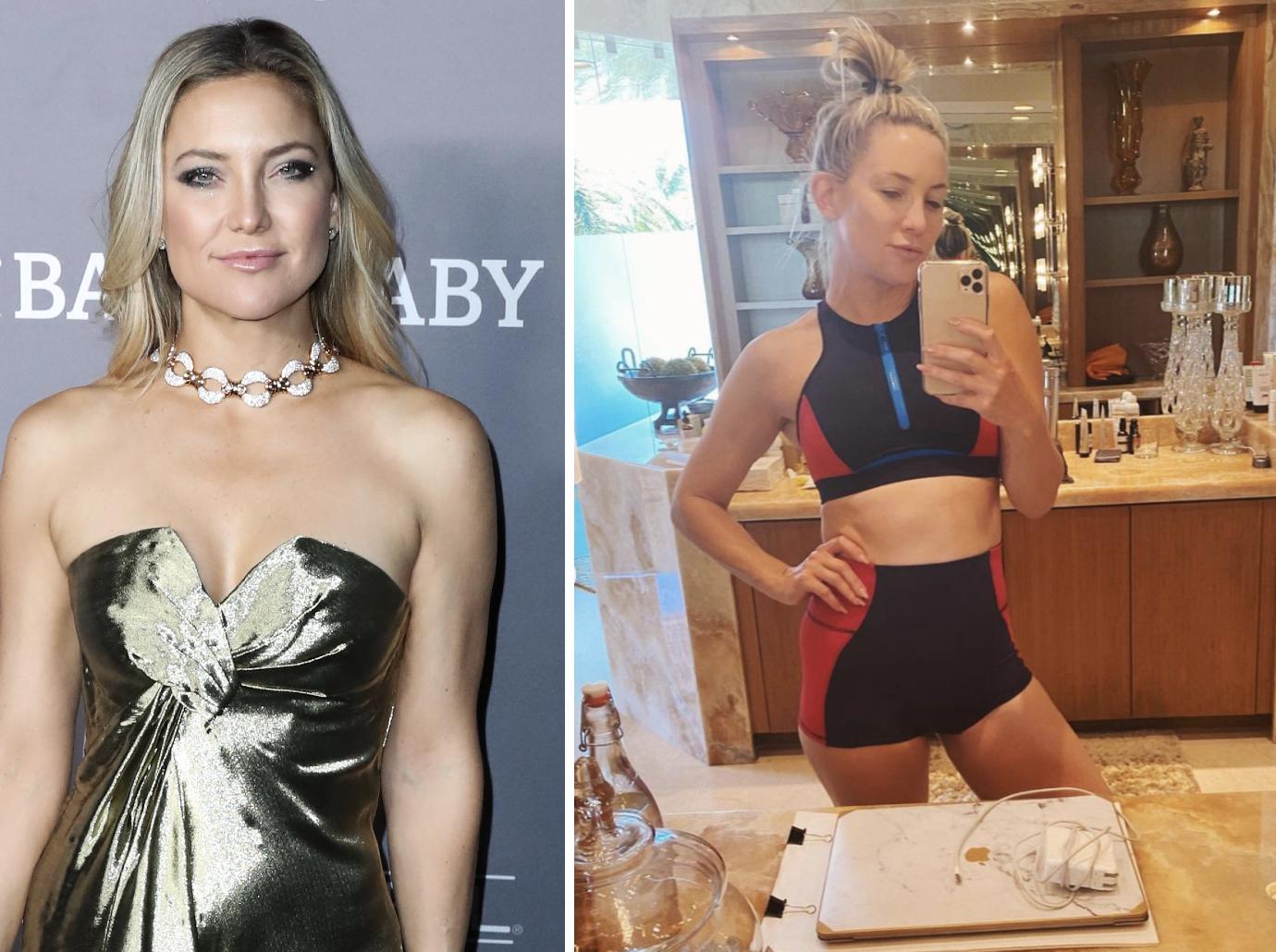 healthy habits kate hudson