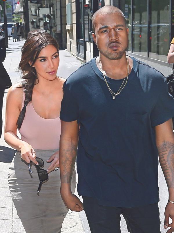 Kim Kardashian and Kanye West did some Shopping at Balenciaga _ Collette_ Montaigne market in Paris