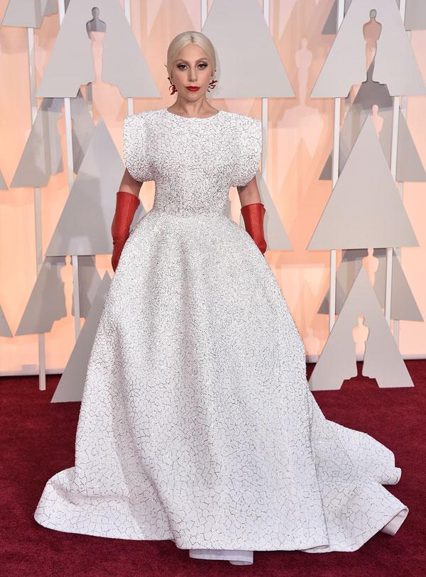 Lady gaga 2015 oscar arrivals 03