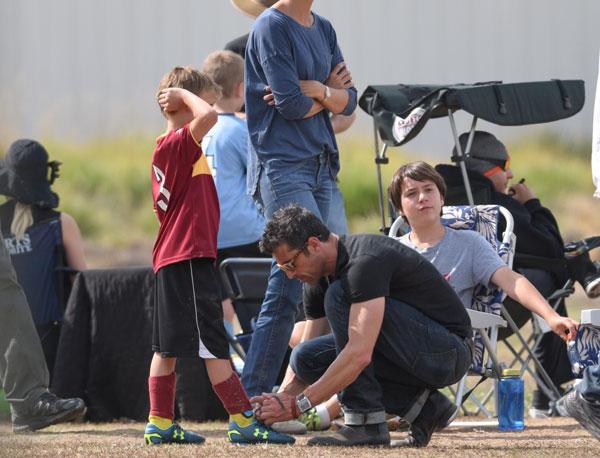 Patrick dempsey solemn watching son soccer game 07