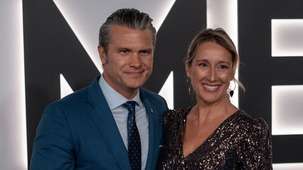 Photo of Pete Hegseth and Jennifer Hegseth