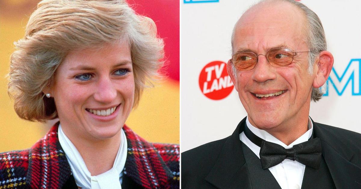 Christopher Lloyd Recalls Sitting Next to 'Attractive' Princess Diana at 'Back to the Future Part II'