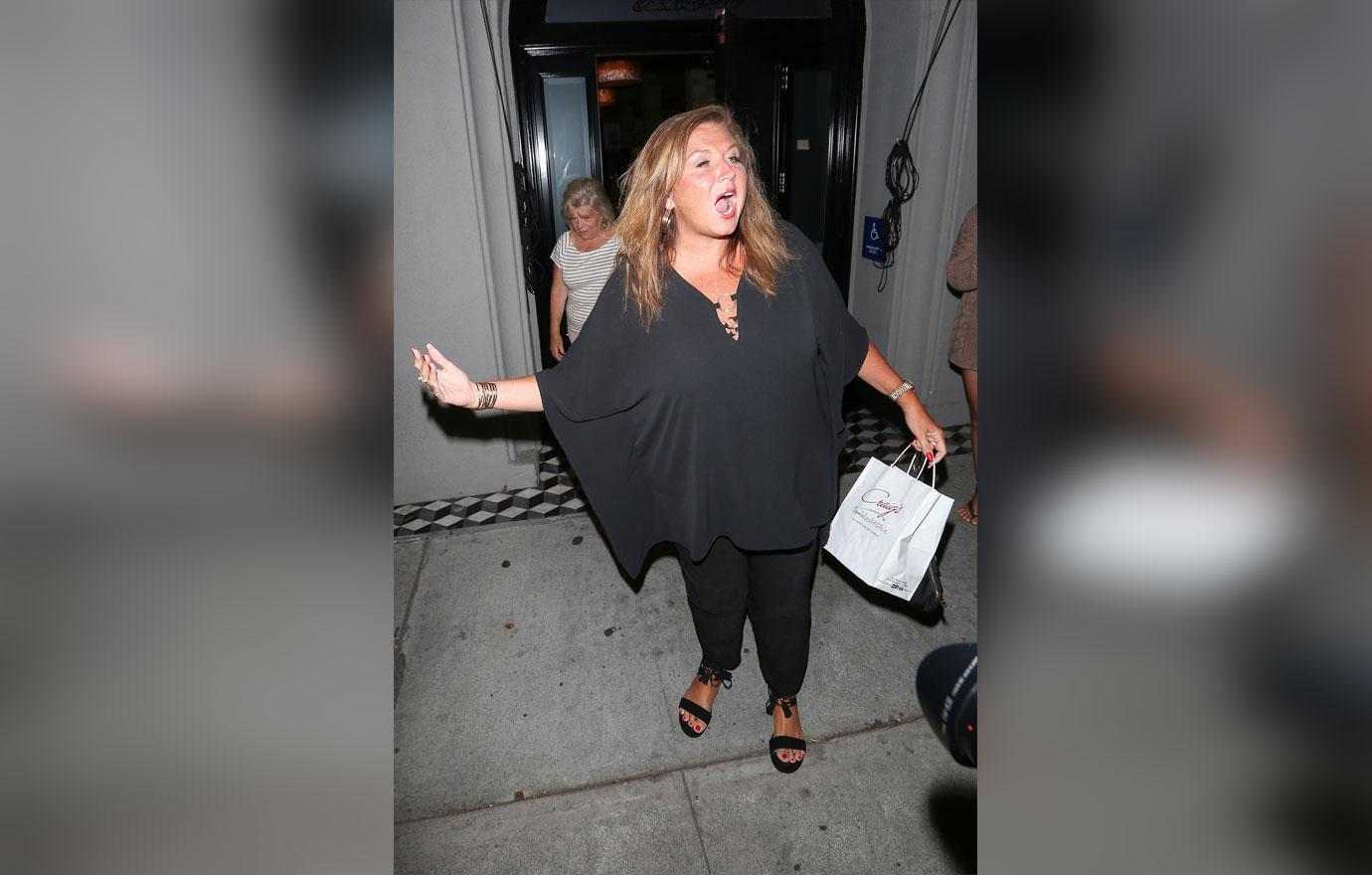 Abby Lee Miller enjoys a dinner at Craig&#8217;s ahead of prison sentence