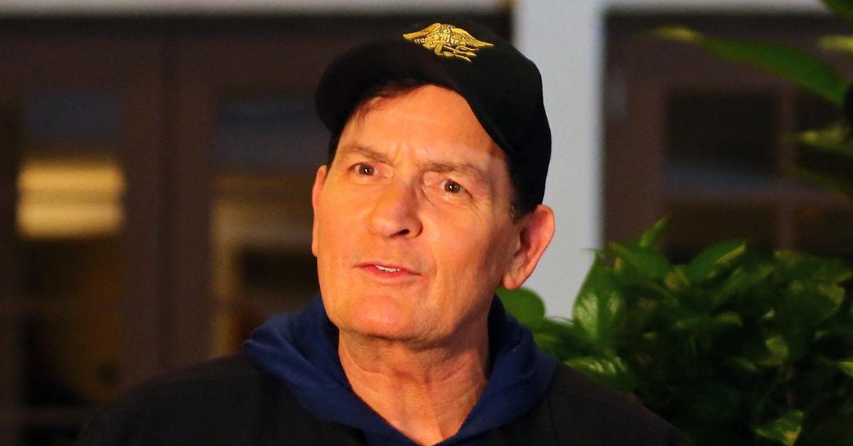 Image of Charlie Sheen is focused on being a dad to his 16-year-old twins, Bob and Max.