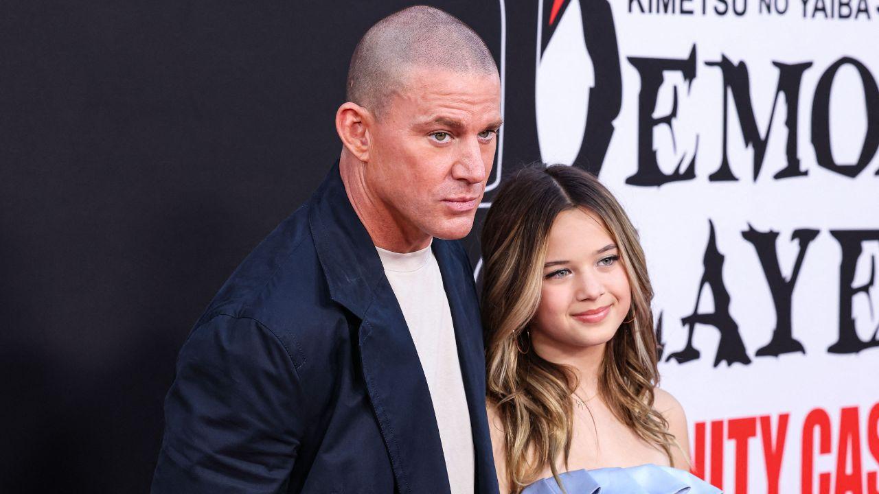 Photo of Channing Tatum and daughter Everly.