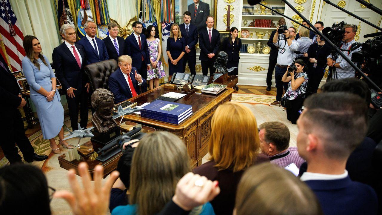 Image of The White House media dispute raised concerns about the treatment of independent news outlets.