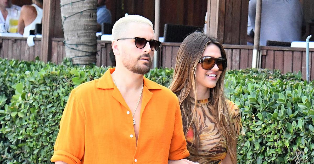 scott disick amelia hamlin taking time apart following kourtney kardashian dm drama