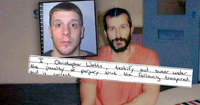 Chris Watts Affidavit about prisoner Dylan Tallman